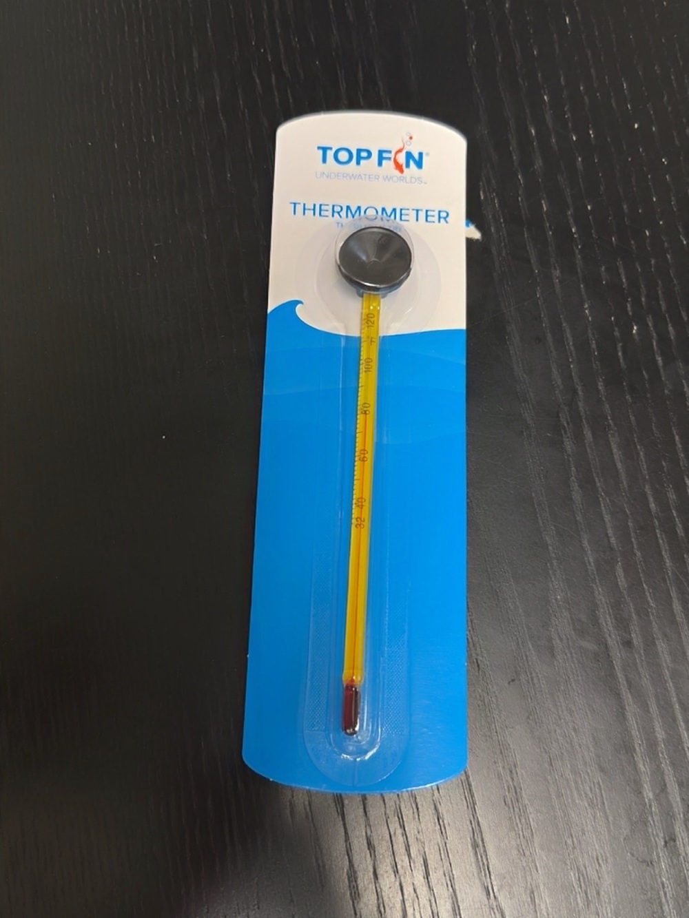 Yellow Floating Aquarium Thermometer